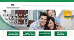 Desktop Screenshot of affloans.com